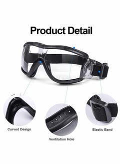 Y&D Child Safety Glasses, Kids Goggles Eye Protective Anti Fog Full Eyes Clear Lab  - Image 4