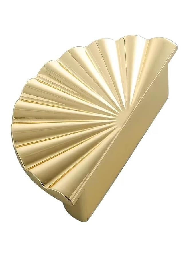 Cabinet Handles 2.52 inch Kitchen Cabinet Pulls 64mm with Vintage Cupboard Drawers Hardware Dresser Drawer Handles Kitchen Cabinet Handles (64MM, 2 Pack, Bright Gold)  - Image 3