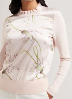 Ted Baker Printed High Neck Sweater  - Image 3