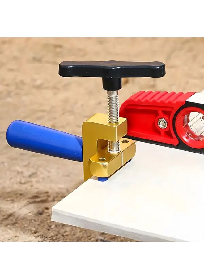 2 In 1 Glass Tile Cutter With Diamond Roller Adjustable Metal Base Clamps 1Set DIY - Image 4