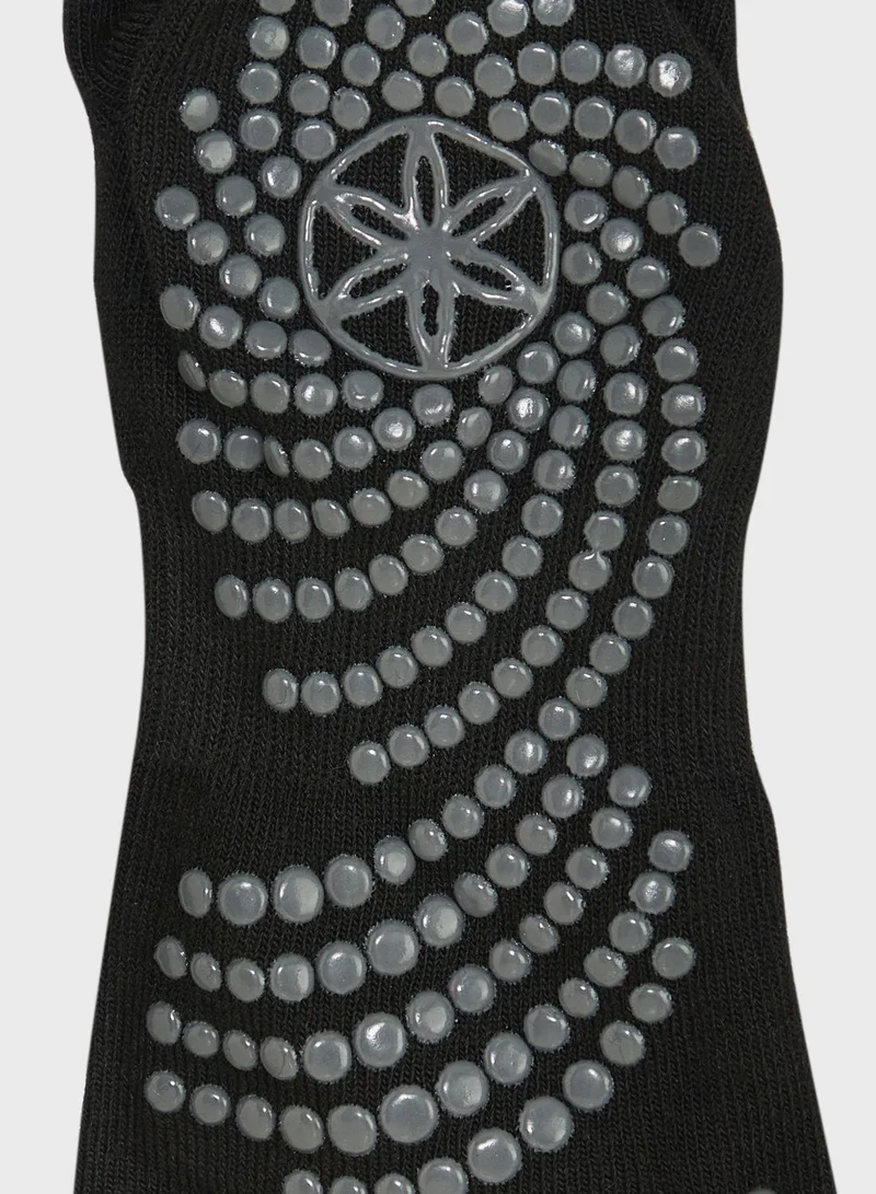 Gaiam Grippy Yoga Socks