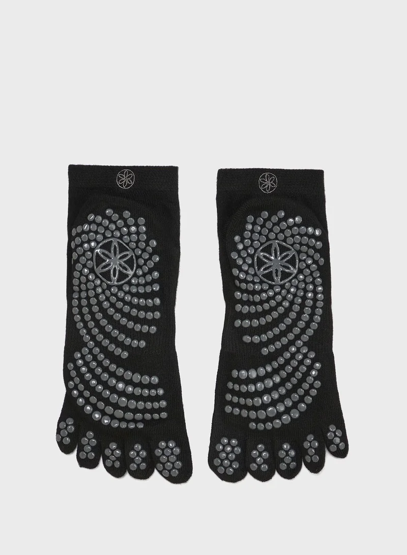 Gaiam Grippy Yoga Socks