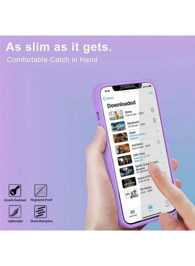 ShebSheb Designed for iPhone 14 Pro Case, Full Body Rugged Case with Built-in Touch Sensitive Anti-Scratch Screen Protector, with Camera Lens Protector - Image 3