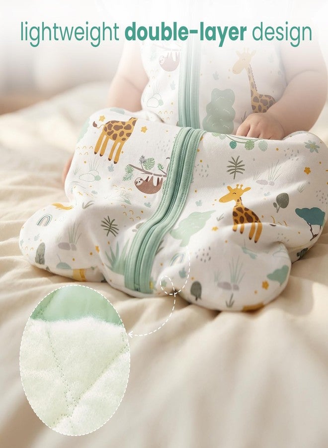 TOTCHILL Toddler Sleep Sacks for 2t-3t-4t, Supersoft Wearable Blankets, 1.0 TOG Sleeping Bags with 1-Way Zipper, 2-Pack - Image 4