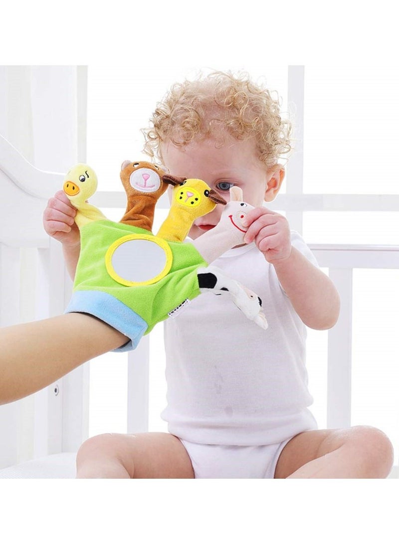 Tiny Animal Farm Finger Puppet Cloth Toy - Image 2