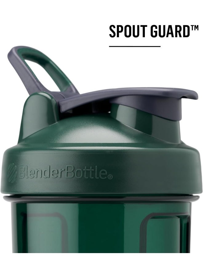 Blender Bottle Shaker Bottle Pro Series Perfect For Protein Shakes And Pre Workout, 28-Ounce, Full-Color Green  - Image 2