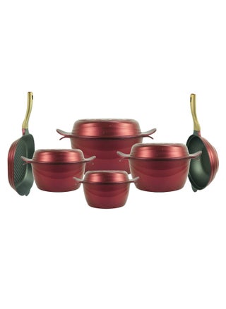 NEOKLEIN - PROPLUS TITANIUM COOKWARE 10PCS SET RED COLOR - pzsku/Z531DC52E4C7A7F07C9C5Z/45/_/1739789032/e6b0f90a-8c9c-4687-af62-256534e1719c