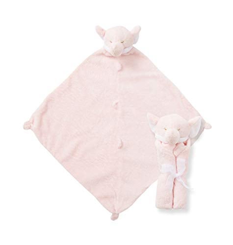 Angel Dear - Pink Elephant, Cuddle Twins Blankie Set - Image 2