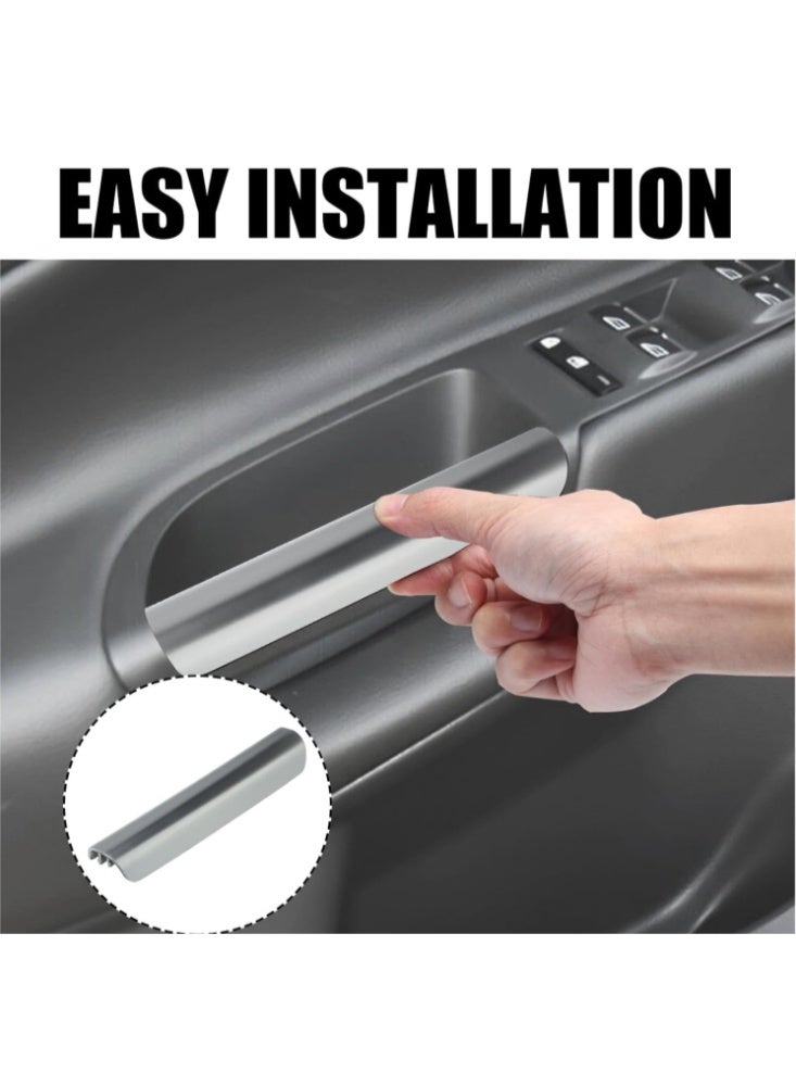 KISSUN Silver Interior Armrest Front Pull LH Door Handle Grab Trim Fit for 2013-2019 Ford Escape Replace CJ5Z7822621BA | Armrest Front Pull Replace CJ5Z7822621BA - Image 5