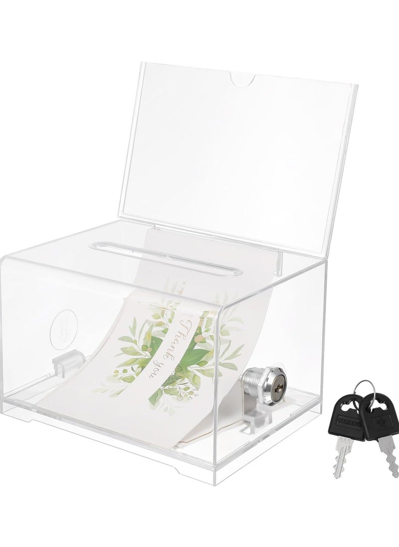 PARTNER Multi Purpose Storage Box For Voting Box Ballot Box Charity Money Jar Trading Case Raffle Case Suggestion Letter  - Image 3