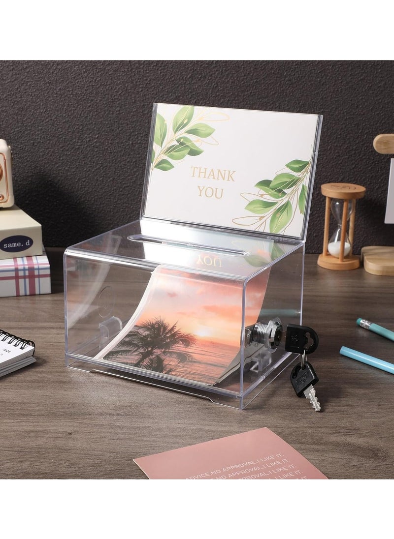 PARTNER Multi Purpose Storage Box For Voting Box Ballot Box Charity Money Jar Trading Case Raffle Case Suggestion Letter  - Image 5