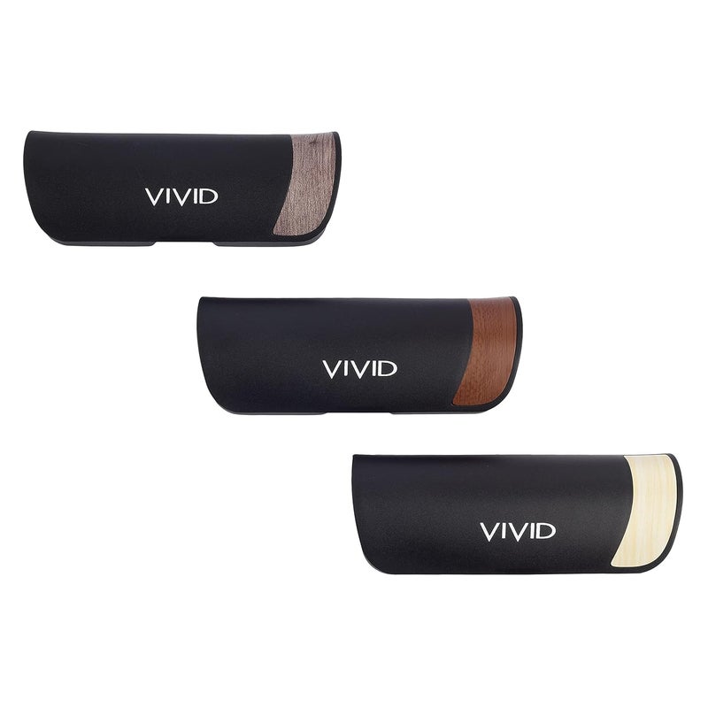 VIVID Vision Unisex Adult Lightweight Eyewear Specs Case Cover | Protect Eye Glasses | Chashma Dibbi | Spectacle Box | Closure -Push Button | Plastic - Image 2