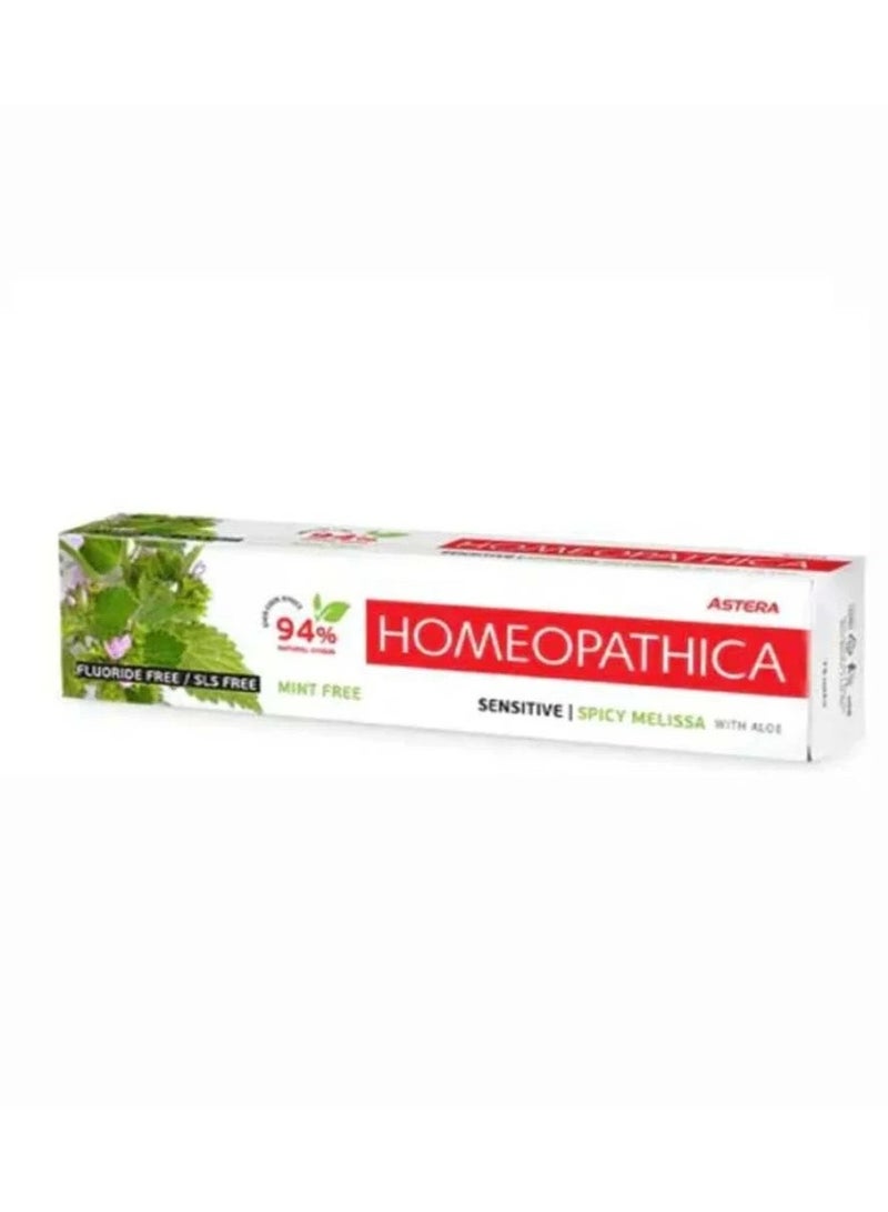 Astera Homeopathica Toothpaste Sensitive Melissa Spicy