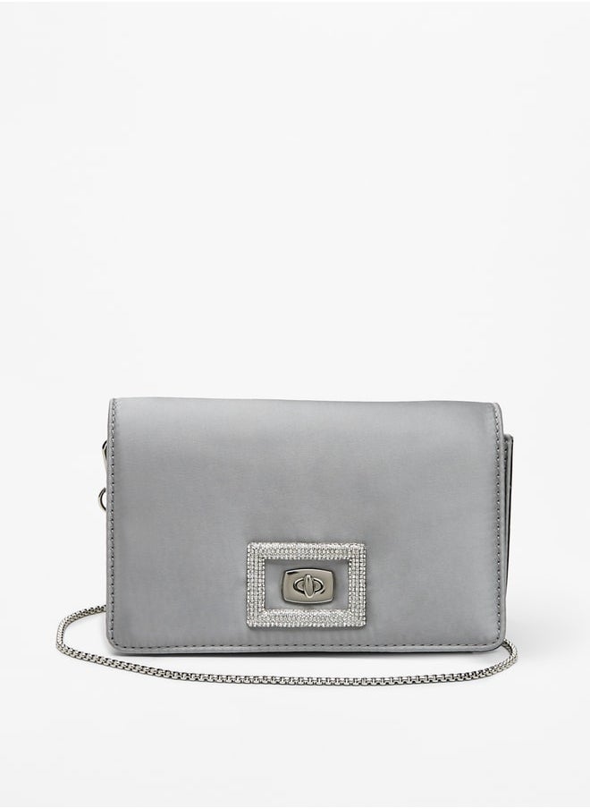 Celeste - Women's Embellished Stain Crossbody Bag - Image 1