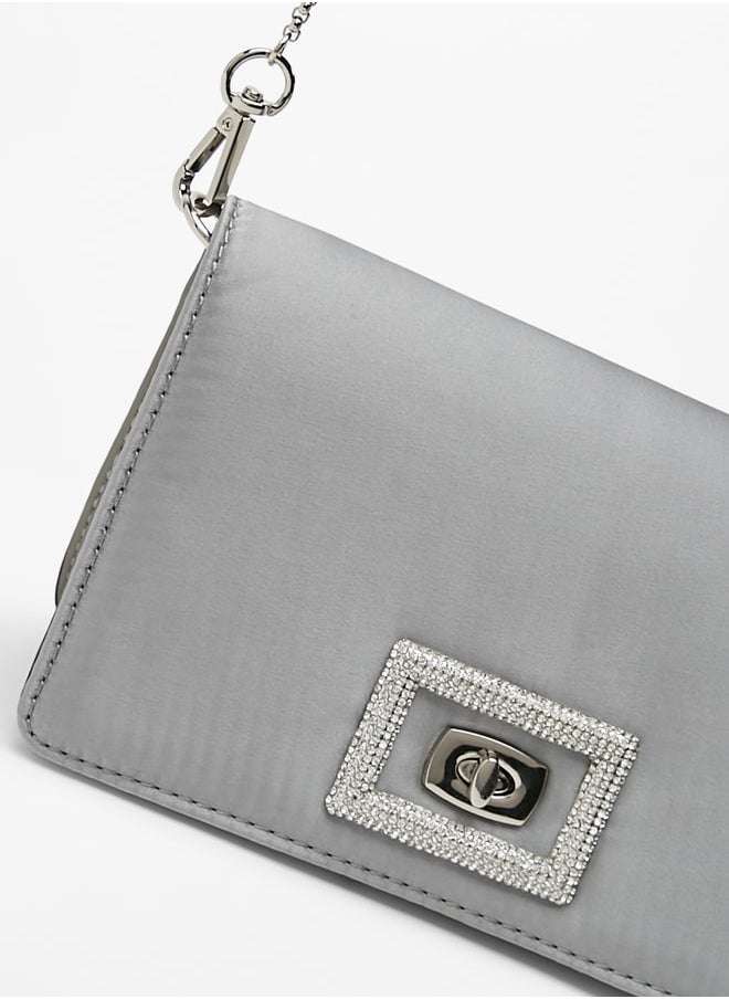 Celeste - Women's Embellished Stain Crossbody Bag - Image 1