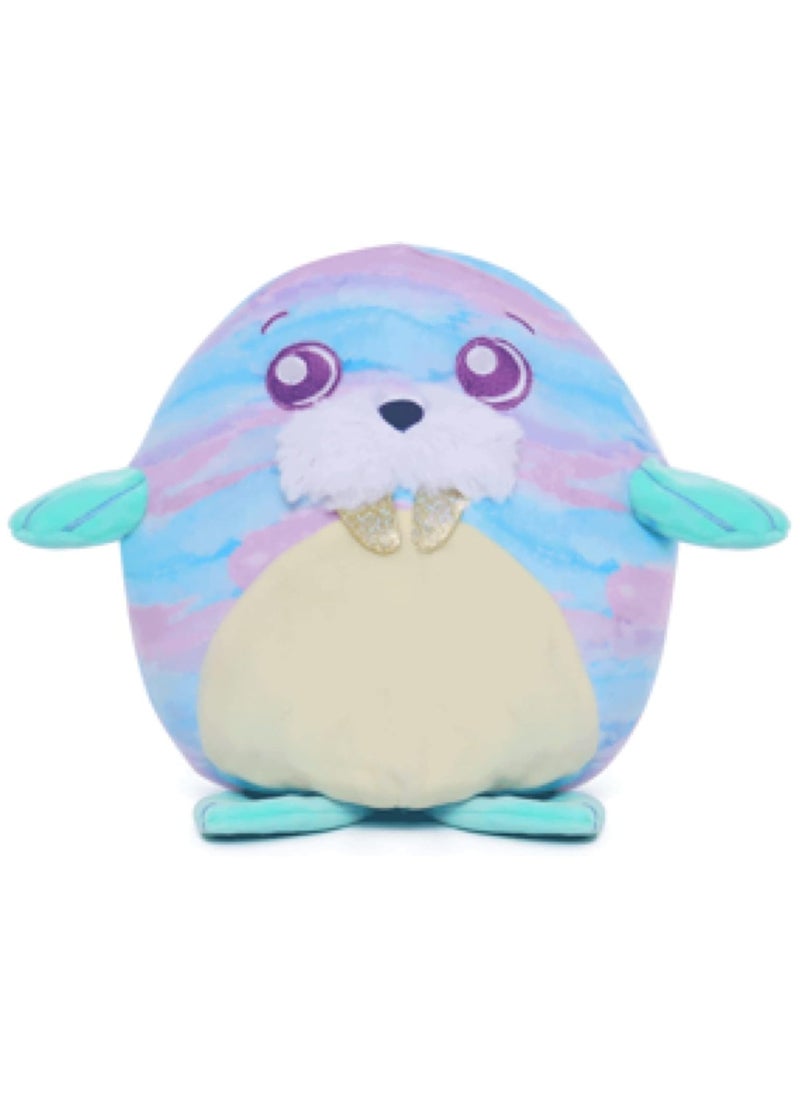 Happy Lines Gifts Dream Beams glow in the dark - Wave 3, Lucas the walrus (12"/30cm) - Vacuum Pack w/ hangtag  - Image 1