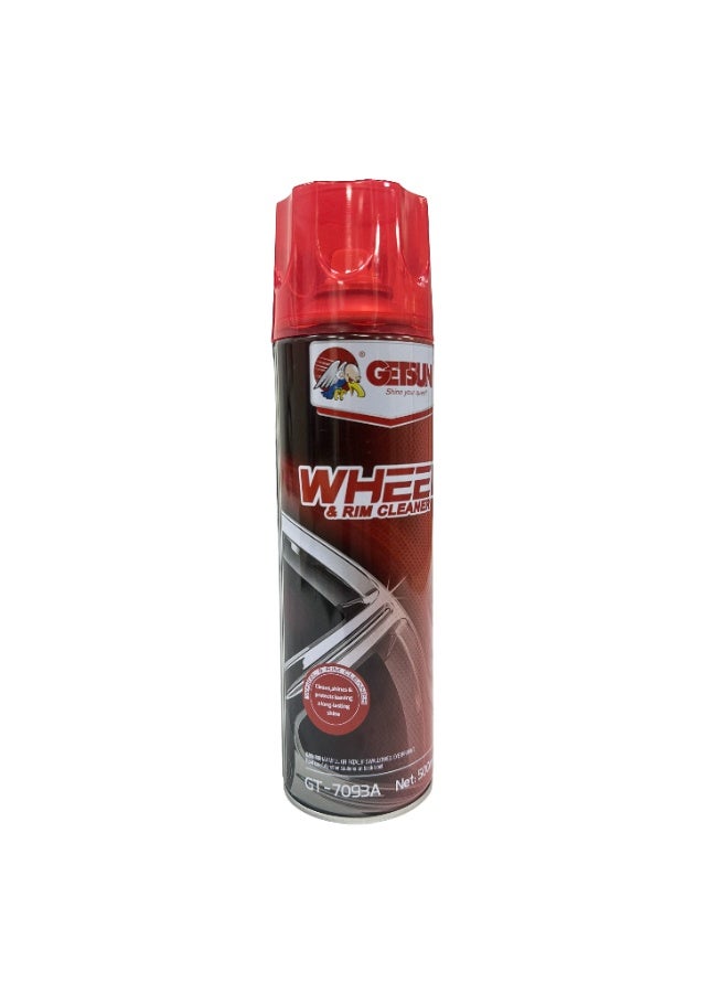 GETSUN Wheel & Rim Cleaner 500ml – Alloy Wheel Cleaner for Removing Dirt, Brake Dust, Stains and Deposits - Image 1