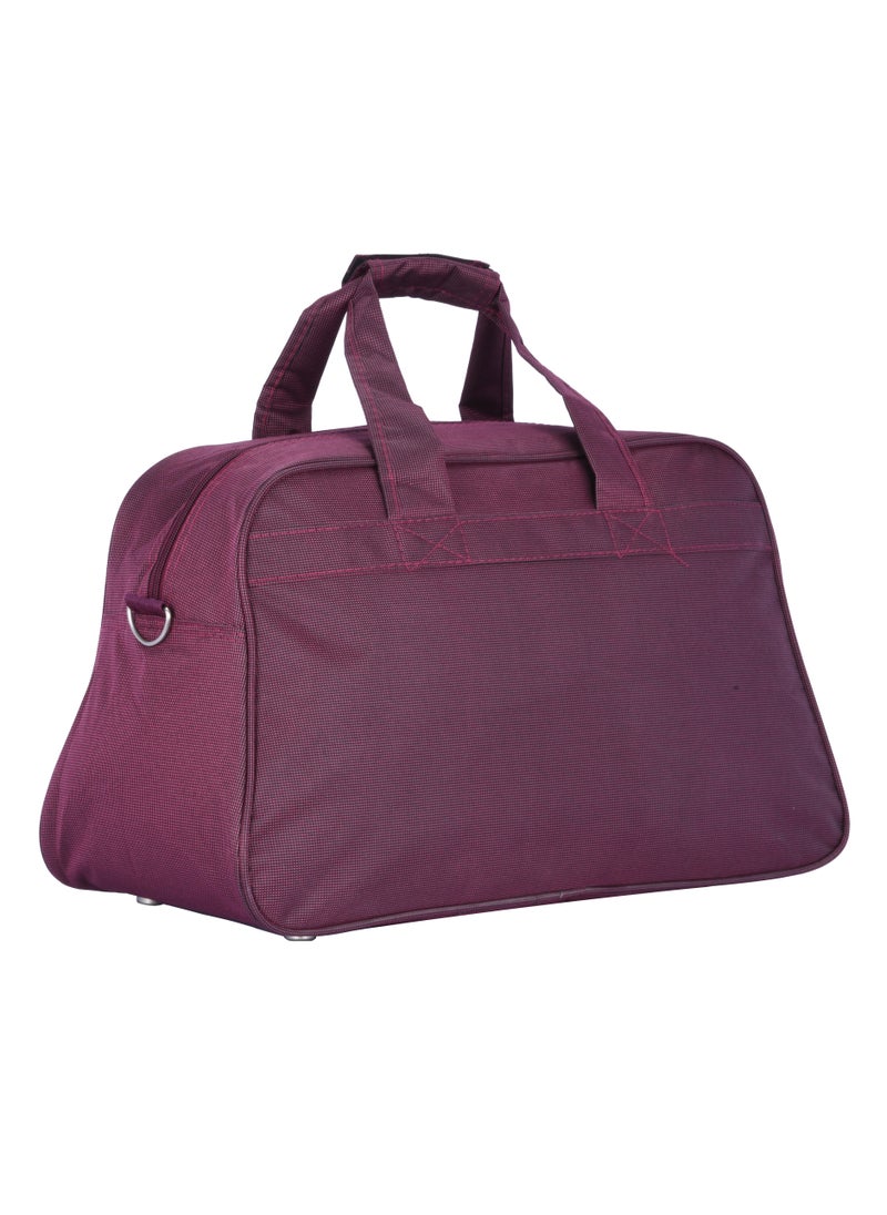 SENATOR Travel Duffle Bag for Unisex Lightweight Nylon Bag Multi Pocket Water & Scratch Resistant Adjustable Shoulder Strap Weekend Bag Convenient Carry On Luggage for Camping Training 34L Maroon EA218  - Image 3