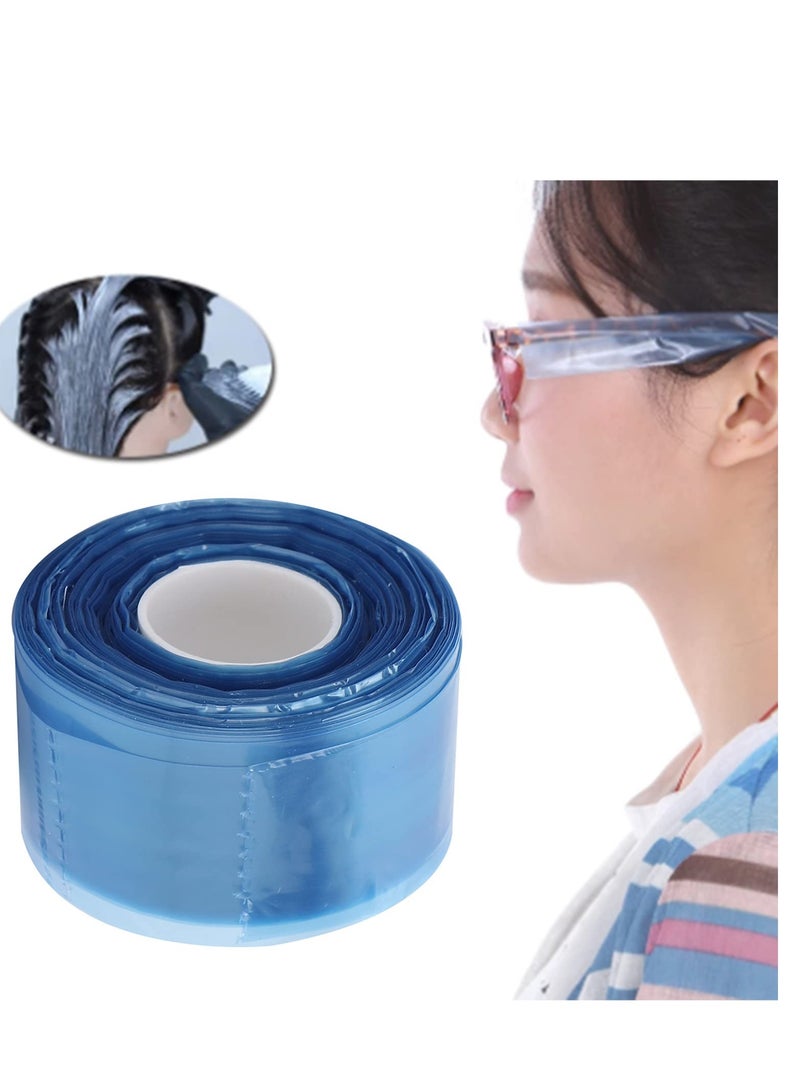 Barakah Eyeglass Covers for Hair Color, Disposable Eyeglass Arm Protector,  Eye Glass Protector Sleeves, Eyeglass Sleeve Covers, Eyeglass Leg Guards, Fits All Size Eyeglasses, Protect Glasses When Dye Hair - Image 2