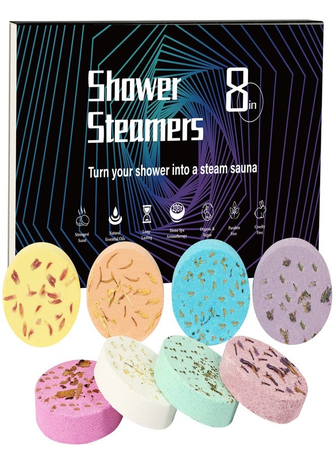 JClover Shower Steamers Aromatherapy Shower Bombs Christmas Self Care Relaxation Gifts for Women and Men Includes Eucalyptus for Shower - Image 1