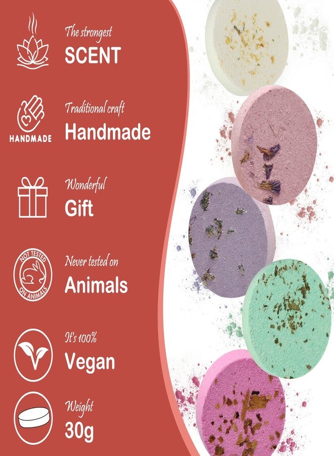 JClover Shower Steamers Aromatherapy Shower Bombs Christmas Self Care Relaxation Gifts for Women and Men Includes Eucalyptus for Shower - Image 5