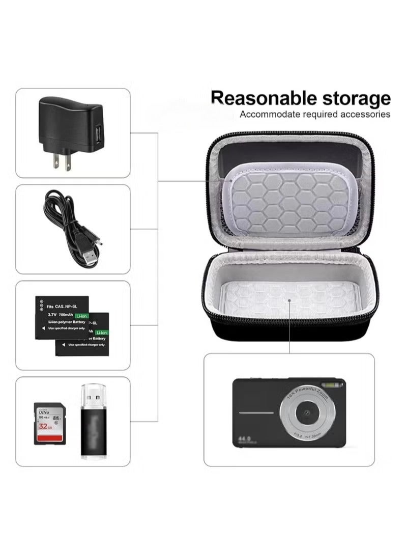 Digital camera protective case, portable mini camera case, compatible with multiple models - Image 2