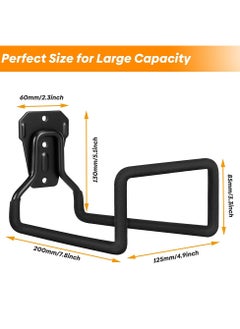 Garden Hose Holder, Wall Mount Hose Hanger with 3 Screw and 3 Drywall Anchors, Water Hose Holders for Outside Yard - pzsku/Z531E894E462EC5962368Z/45/_/1739263580/b340bc3a-cf6c-48f1-87d1-926e4429fece