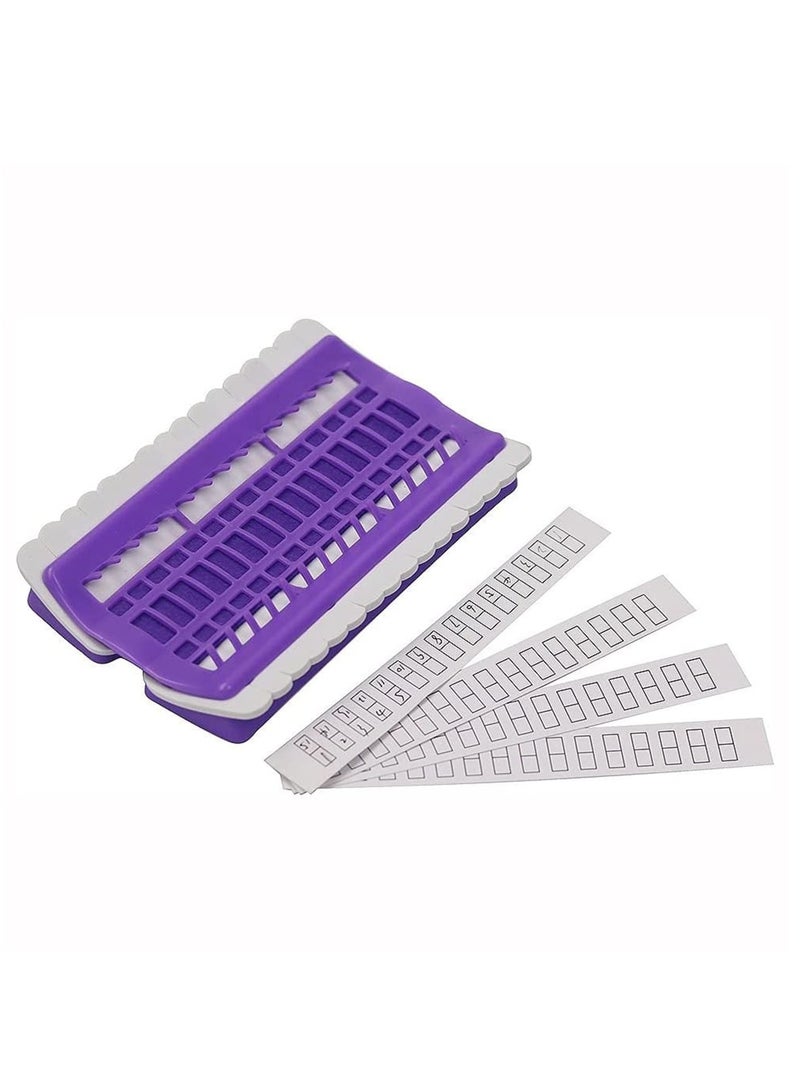 Zikra Floss Organizer Plastic Embroidery Thread Organiser 30 Holes Reusable Cross Stitch Row Line Tools Card Multifunction Craft DIY Sewing Accessory - Image 3