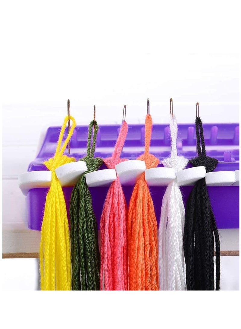 Zikra Floss Organizer Plastic Embroidery Thread Organiser 30 Holes Reusable Cross Stitch Row Line Tools Card Multifunction Craft DIY Sewing Accessory - Image 5