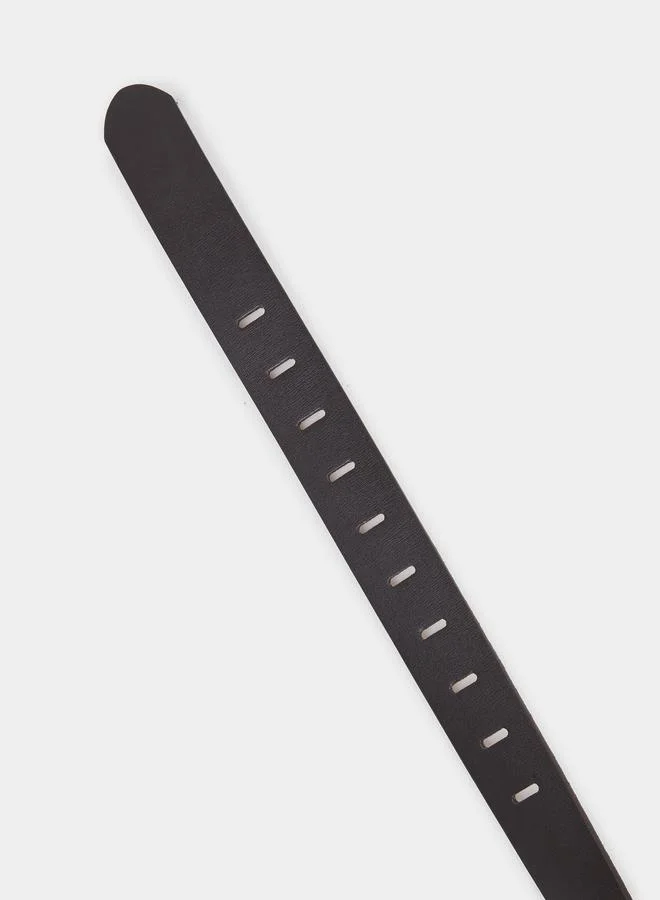 Styli  Men Brown Jeep Metal Buckle Belt for Men | Best Price UAE