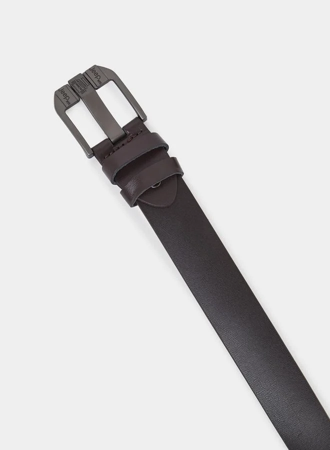 Styli  Men Brown Jeep Metal Buckle Belt for Men | Best Price UAE