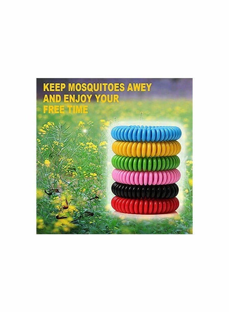 Excefore Mosquito Repellent Bracelets, 12 Pack Individually Wrapped, Natural and Waterproof Band - Image 3