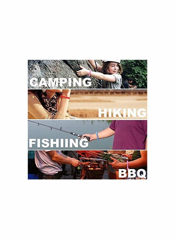 Excefore Mosquito Repellent Bracelets, 12 Pack Individually Wrapped, Natural and Waterproof Band - Image 5