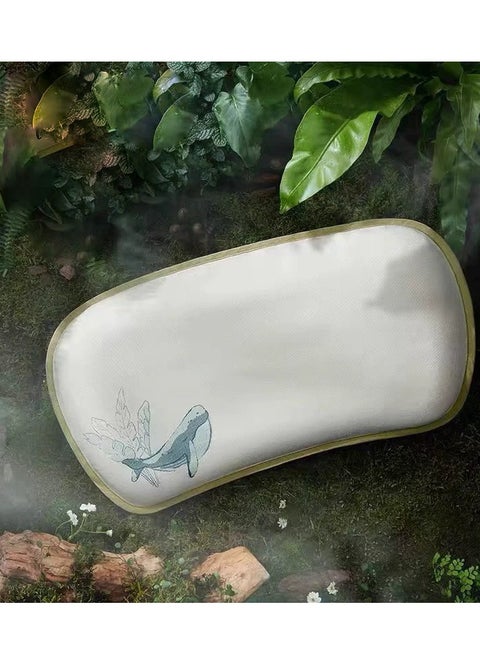 Baby Pillow Cooling Flat Pillow with 3 Pillow Inserts Breathable and Adjustable Infant Pillow