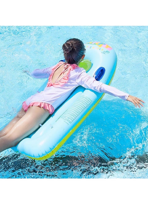 Children's swimming floating inflatable surfboard