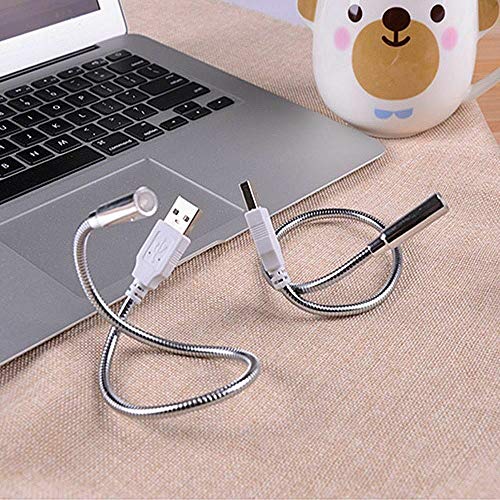 Cotchear USB LED Flexible Light Lamp Keyboard Lights for Notebook Laptop PC Adjustable Eye Protection Single Lamp Hose USB Light - Image 2