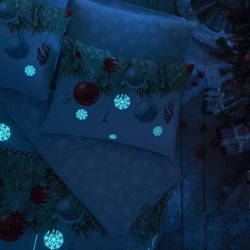 TA Tac New Season Ranforce Double Duvet Cover Set Snowflake  - Image 5