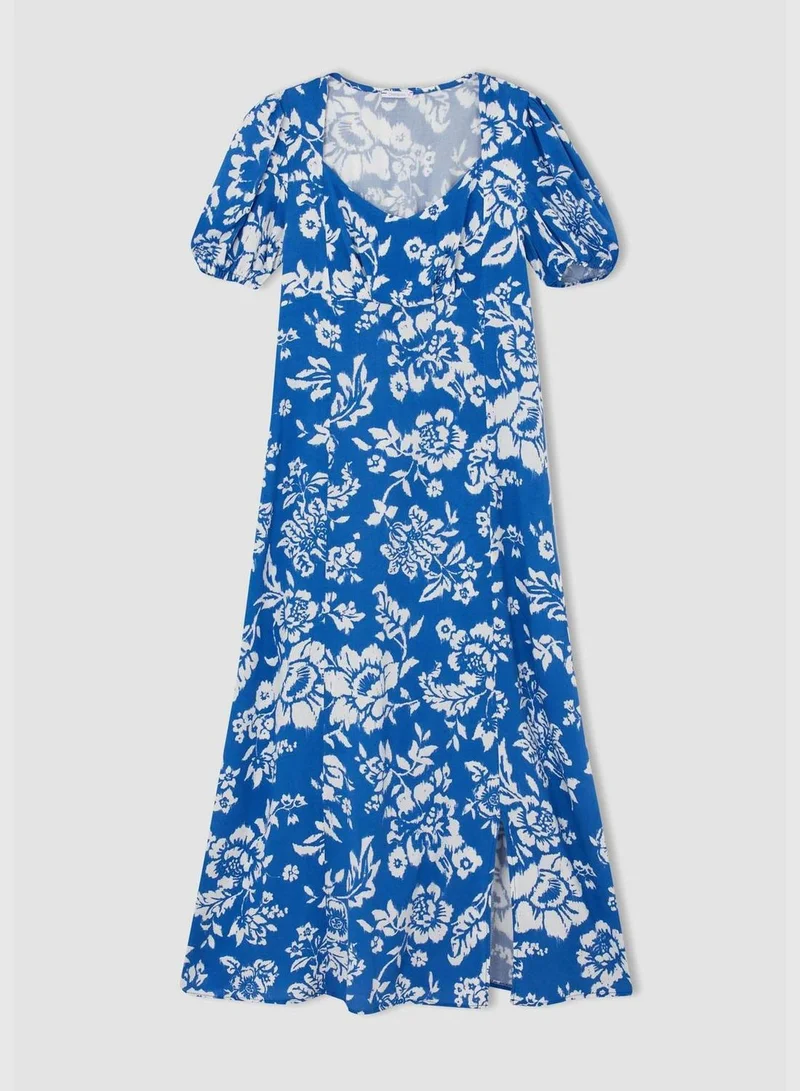 DeFacto Floral Midi Dress