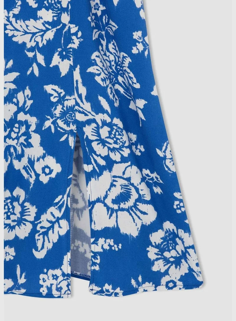 DeFacto Floral Midi Dress