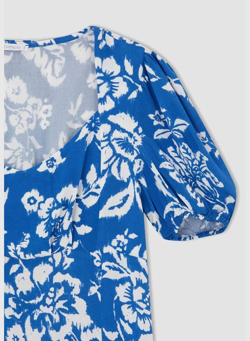 DeFacto Floral Midi Dress