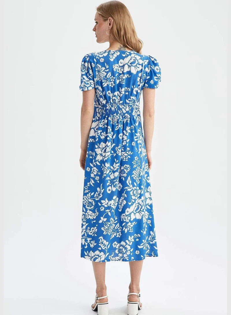 DeFacto Floral Midi Dress
