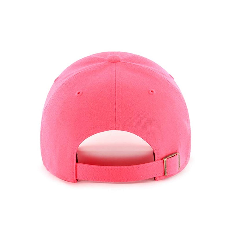47 '47 New York Yankees Adjustable Cap Clean Up MLB, White, Pink, One Size - Image 2