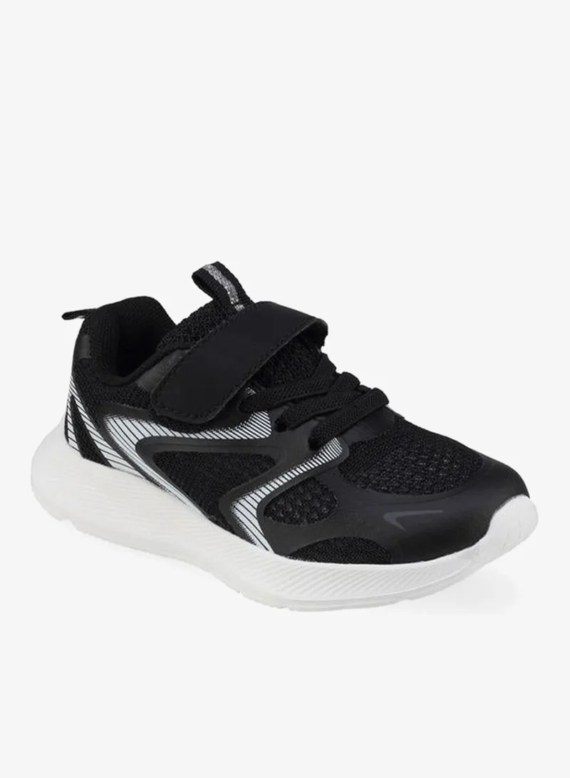 جونيورز Boys Hook & Loop Ankle School Sneakers