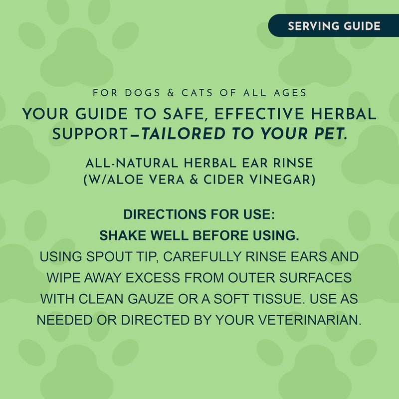 Animal Essentials Herbal Ear Rinse for Dogs and Cats - 4 Ounce - Image 5