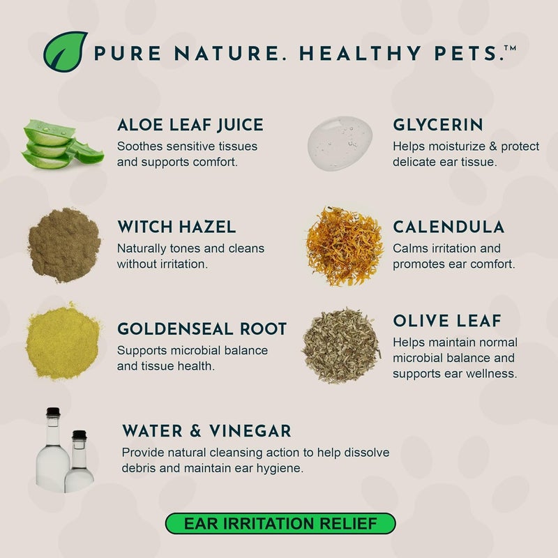 Animal Essentials Herbal Ear Rinse for Dogs and Cats - 4 Ounce - Image 4