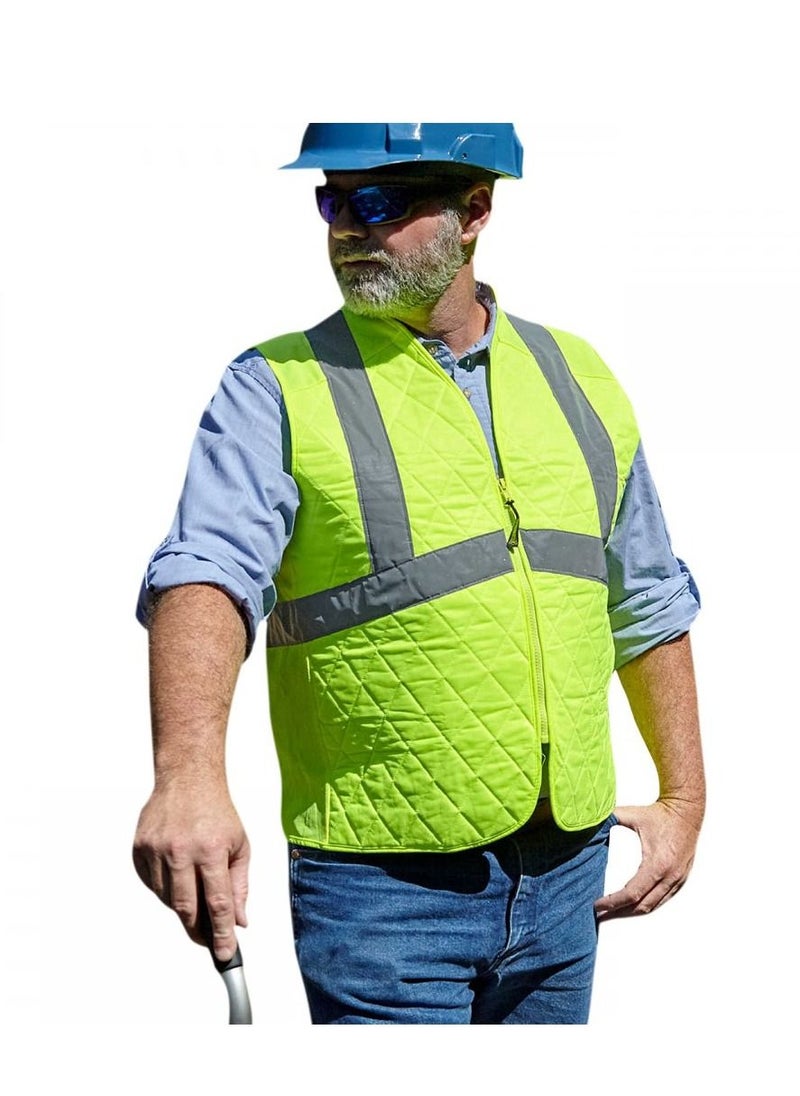 OccuNomix Occunomix 904Y Miracool Plus Evaporative Cooling Vest, Hi Vis Yellow L/XL  - Image 3