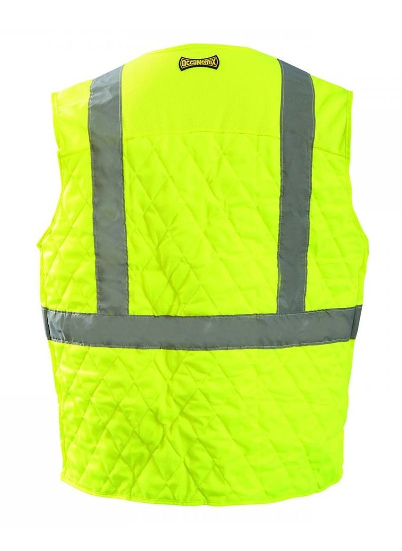 OccuNomix Occunomix 904Y Miracool Plus Evaporative Cooling Vest, Hi Vis Yellow L/XL  - Image 2