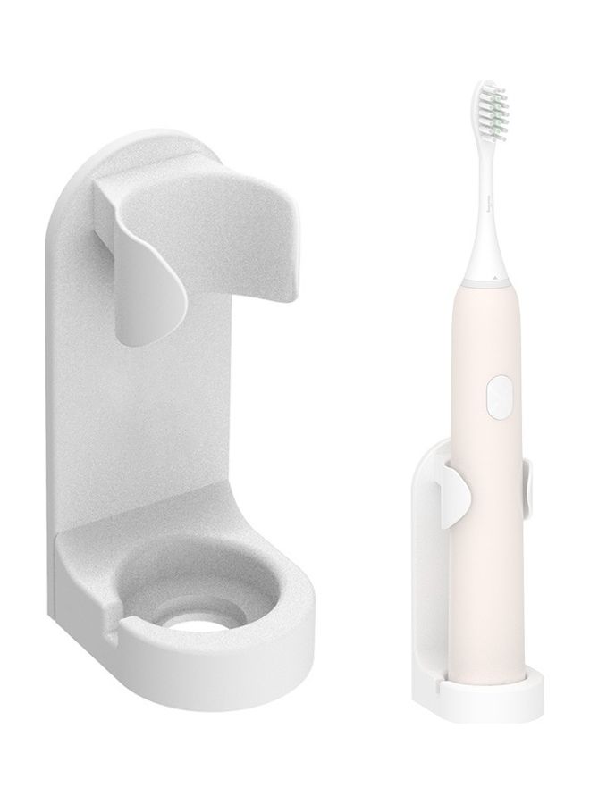 Beauenty Simple Wall-mounted Easy-to-clean Electric Toothbrush Holder Multicolour 10 x 4 x 4cm - Image 1