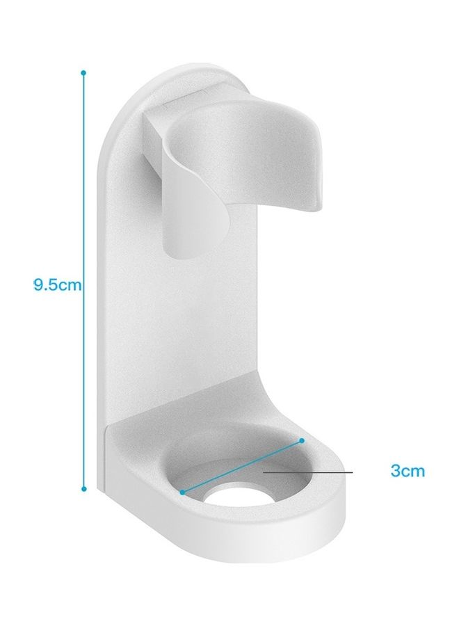 Beauenty Simple Wall-mounted Easy-to-clean Electric Toothbrush Holder Multicolour 10 x 4 x 4cm - Image 5