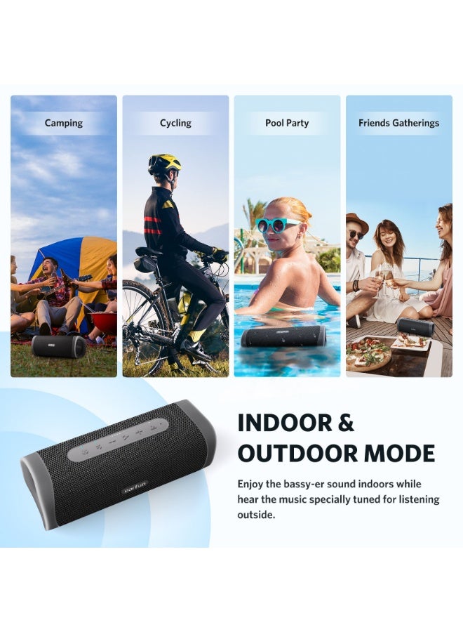 EarFun UBOOM L Bluetooth Speaker, Portable Speaker 28W Loud Stereo Sound, Rich Bass, IP67 Waterproof & Dustproof, Dual Pairing, Built-in Mic, Low Latency, Wireless Speakers for Party, Indoor & Outdoor - Image 5